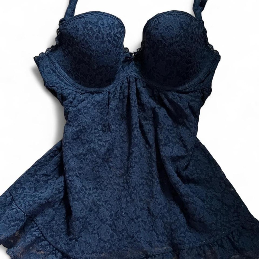Victoria Secret Black Babydoll lingerie with bow detail! - Picture 1 of 6